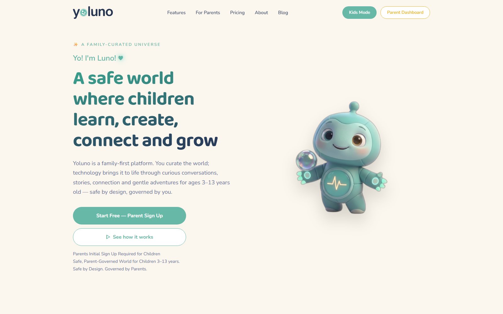 Yoluno — Children's Platform by Big Immersive